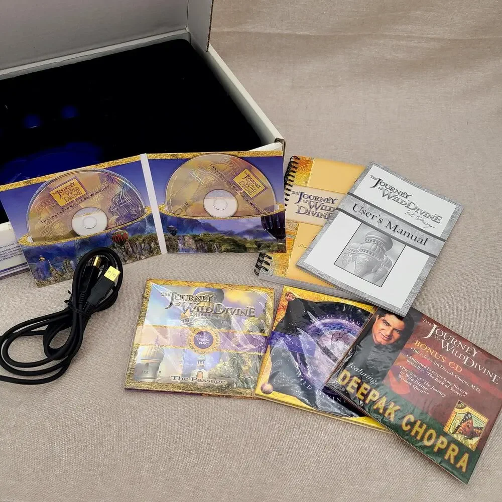 The Journey to Wild Divine The Passage Biofeedback Game for Win XP - Open Box